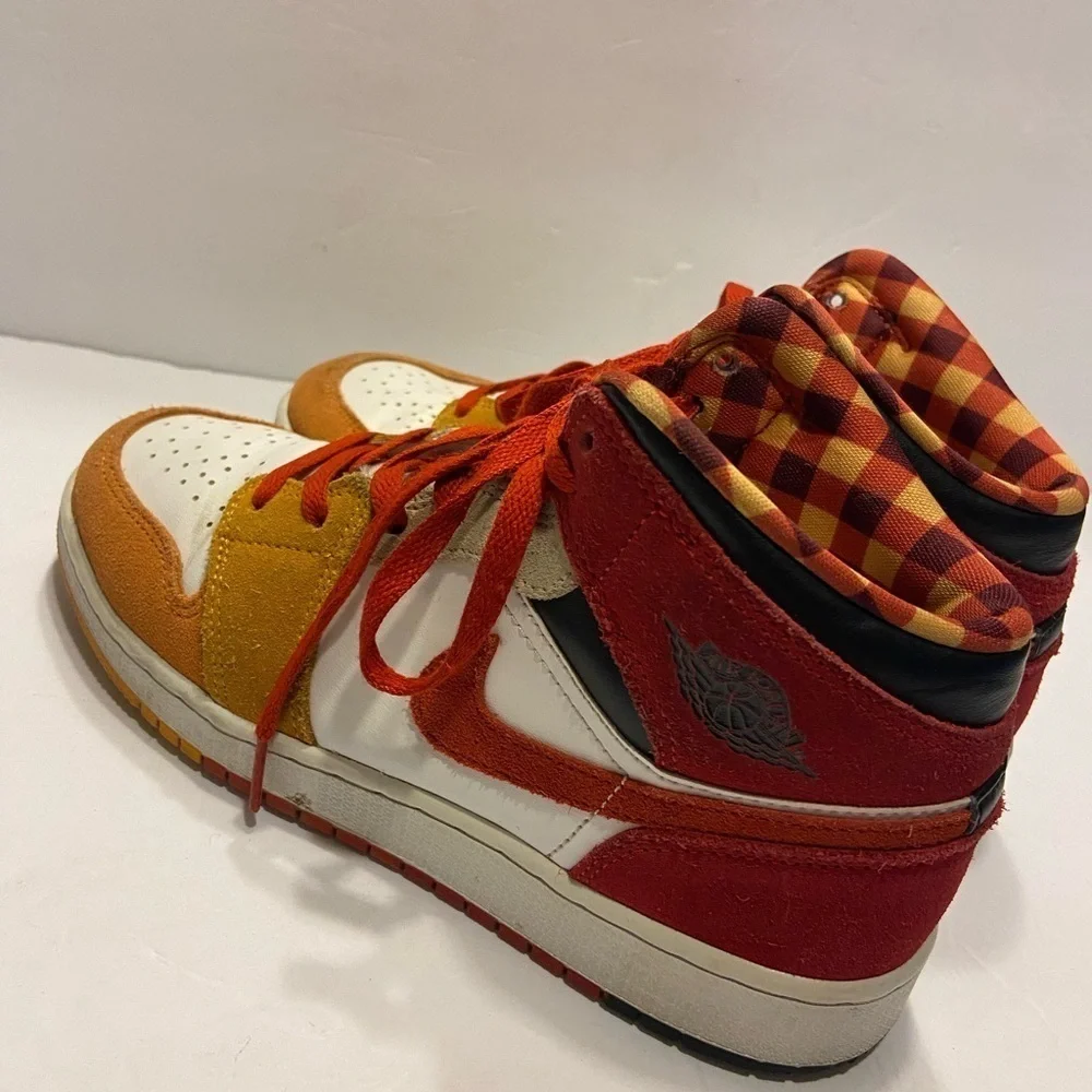 Air Jordan 1 Mid SE Picnic (GS) Youth shoes DX2460-601 sz 6Y